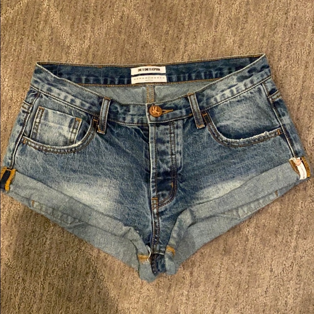 One Teaspoon jean shorts